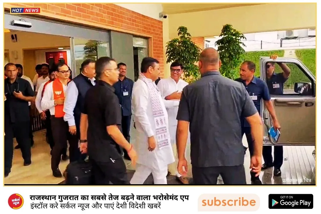 मुख्यमंत्री भजनलाल शर्मा ने विजय रूपाणी को दी श्रद्धांजलि, शोक संतप्त परिजनों से की मुलाकात – फोटो 2