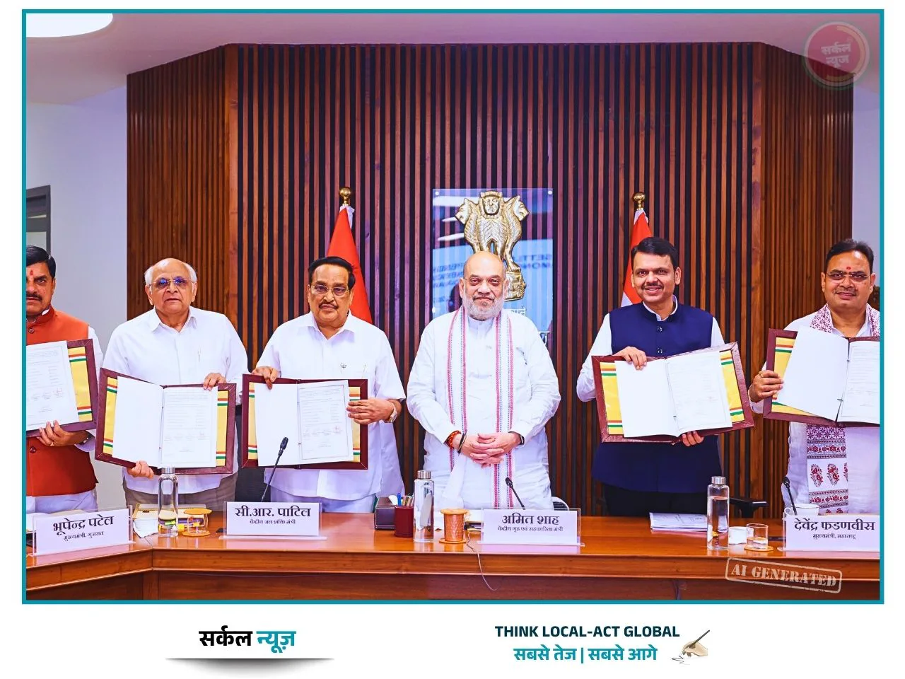 नर्मदा जल विवाद का हुआ ऐतिहासिक खात्मा, मरूधरा की बदलेगी किस्मत; नई दिल्ली में शाह की मौजूदगी में चार राज्यों के मुख्यमंत्रियों ने किए हस्ताक्षर