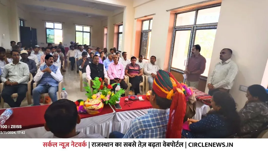 SDM भागीरथराम को विदाई और नए SDM रमेश देव का स्वागत
