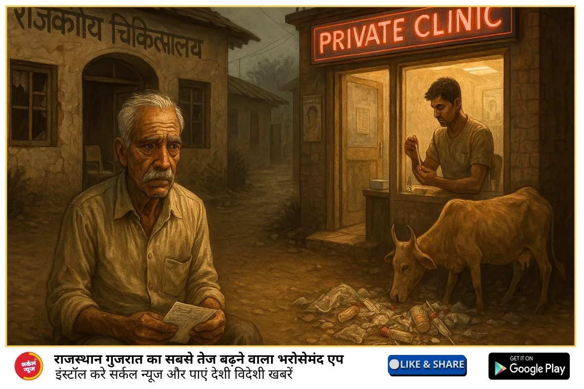 🏥 भीनमाल में स्वास्थ्य सेवाओं की बदहाली: मरीजों की जान से हो रहा खिलवाड़