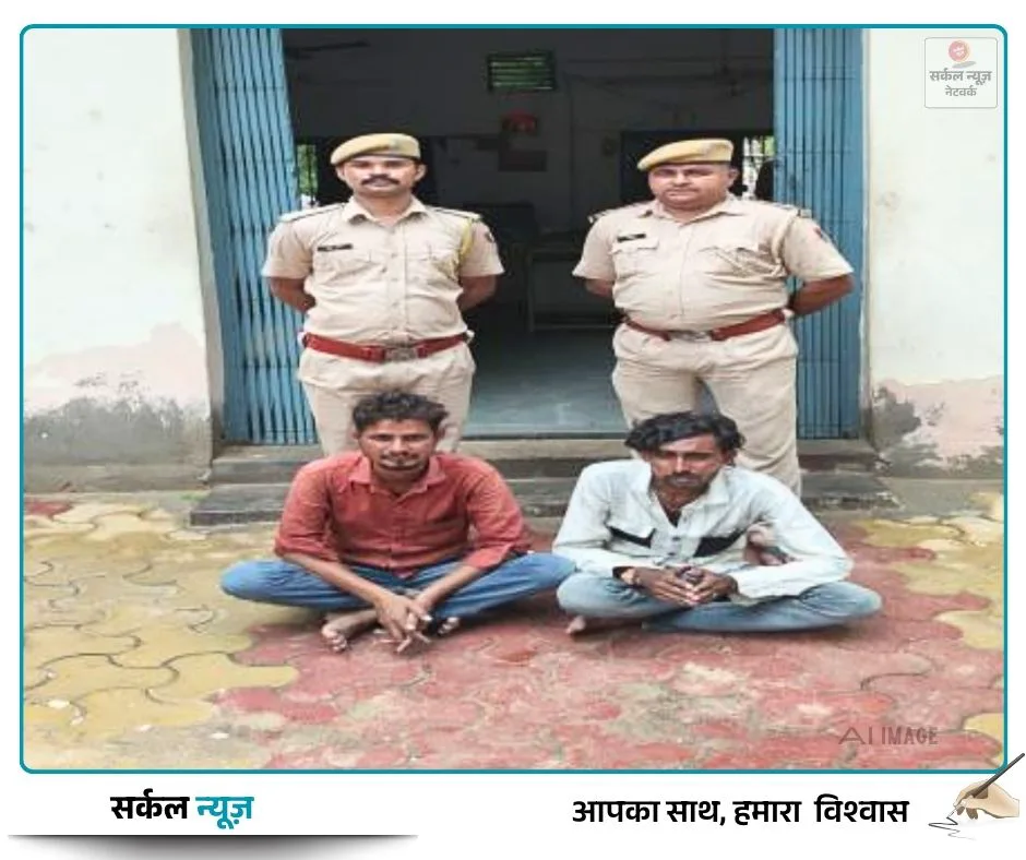 जवाई नदी के उफान में उतरे दो युवक गिरफ्तार – पुलिस की सख़्ती, लापरवाहियों पर कसा शिकंजा