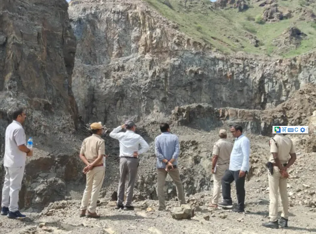 अवैध खनन की रोकथाम हेतु गठित टास्क फोर्स की बैठक संपन्न
