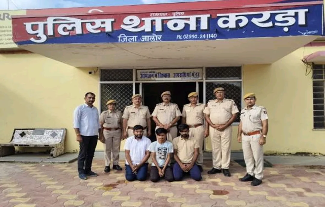 48 घंटे में अपहरण का खुलासा: करड़ा पुलिस का एक्शन, सिलासन से अपहृत युवक हडमतसिंह मुक्त; 3 आरोपी दबोचे