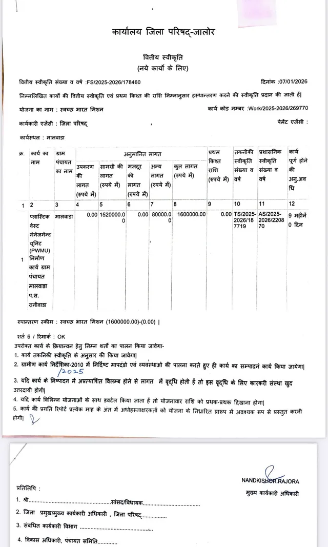 मालवाड़ा में कचरे से 'कंचन' बनाने की तैयारी: जिले की पहली प्लास्टिक वेस्ट मैनेजमेंट यूनिट को मिली हरी झंडी – फोटो 2
