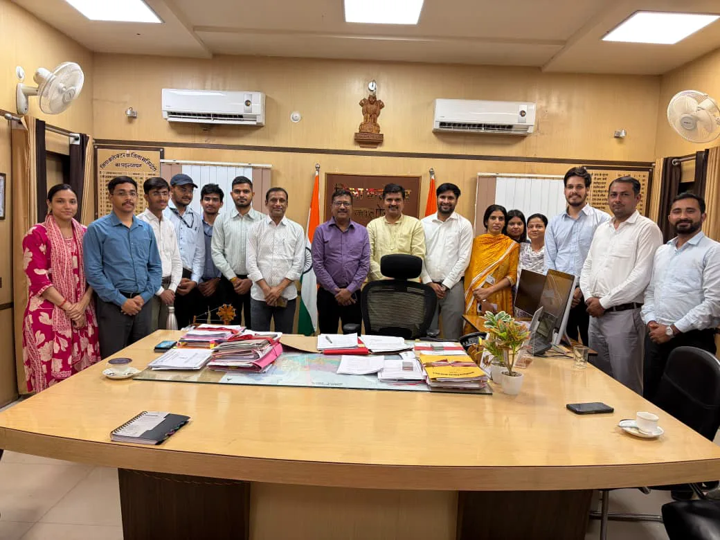 जालोर में प्रशिक्षु आरएएस अधिकारियों का अध्ययन भ्रमण, नरसाणा के अनूठे विकास मॉडल को दिल खोलकर सराहा