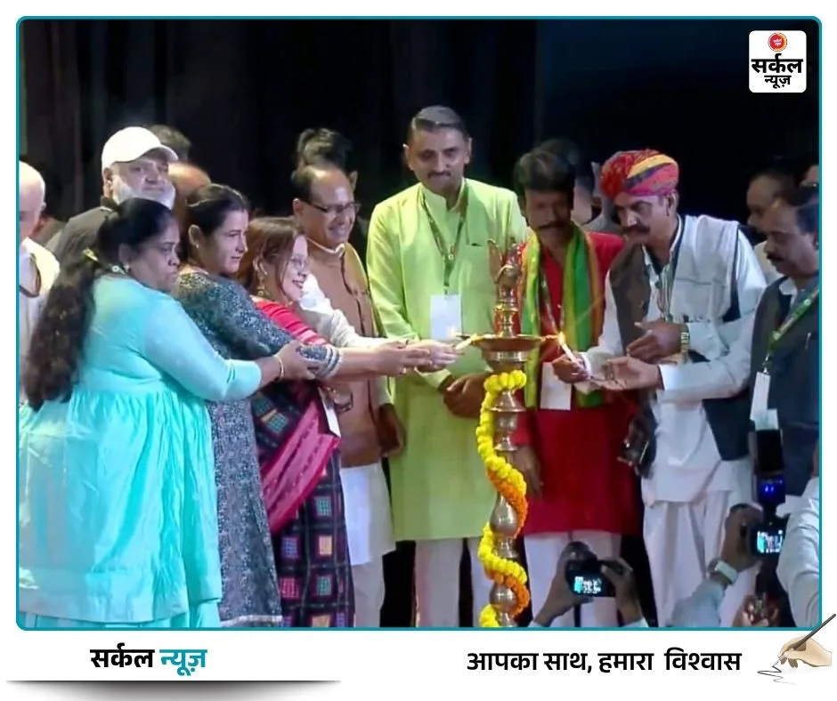 👨‍🌾राष्ट्रीय FPO समागम 2025: शिवराज चौहान ने की 'सीड एक्ट' की घोषणा | रानीवाड़ा के मंजीराम चौधरी की विशेष उपस्थिति – फोटो 2
