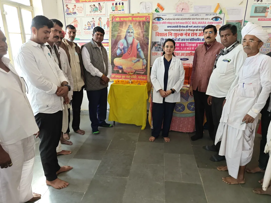 जालेरा खुर्द: दिनेश गर्ग की पहल से रोशन हुई 262 जिंदगियां, नि:शुल्क नेत्र जांच शिविर संपन्न