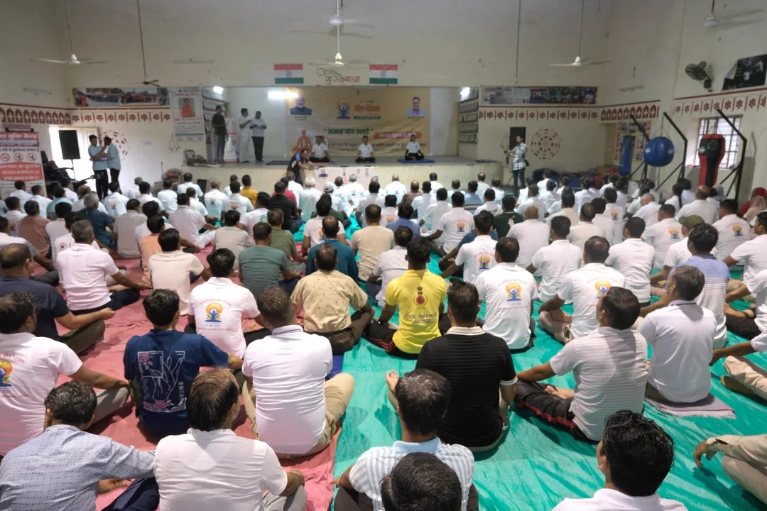 ‘‘एक पृथ्वी, एक स्वास्थ्य के लिए योग’’ की थीम पर मनाया 11वाँ अंतर्राष्ट्रीय योग दिवस – फोटो 2