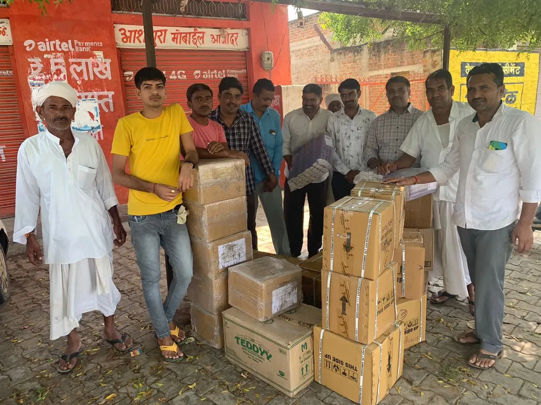 आजोदर में लंपी महामारी को युवा संगठन ने रोका, युवा टीम 24 घंटे है एक्टिव, सूचना मिलते ही टीम डाक्टर सहित मौके पर, गोप्रेमियों ने तिजोरियां खोली – फोटो 2