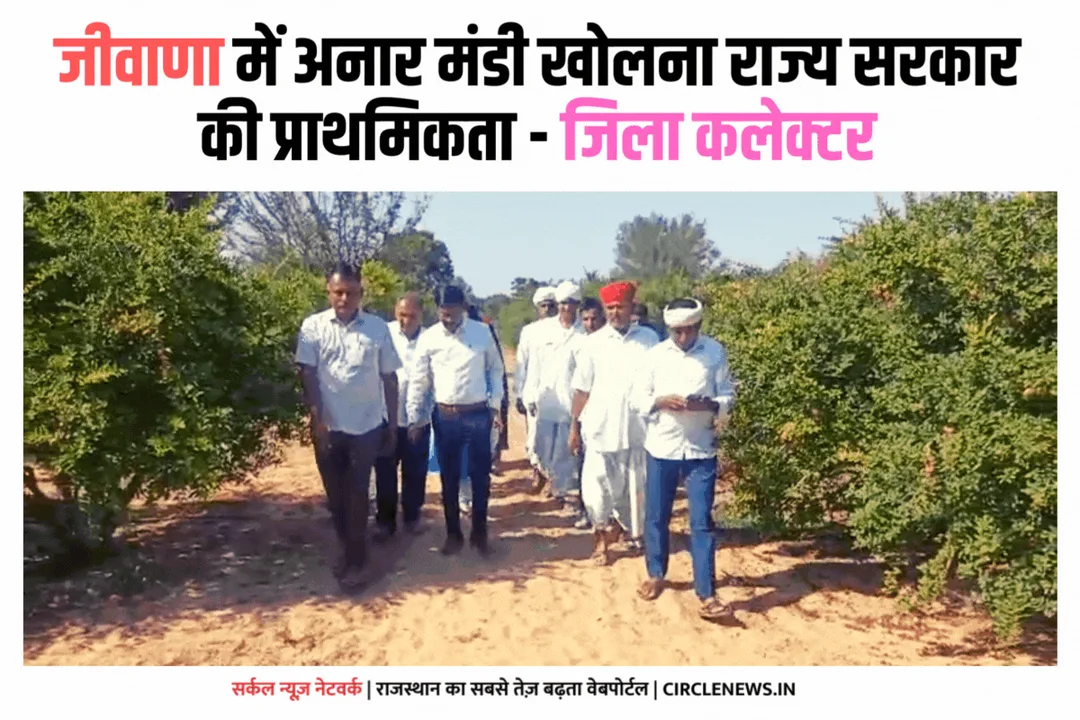 जिला कलेक्टर ने अनार एवं अंजीर के खेतों का किया अवलोकन – फोटो 2