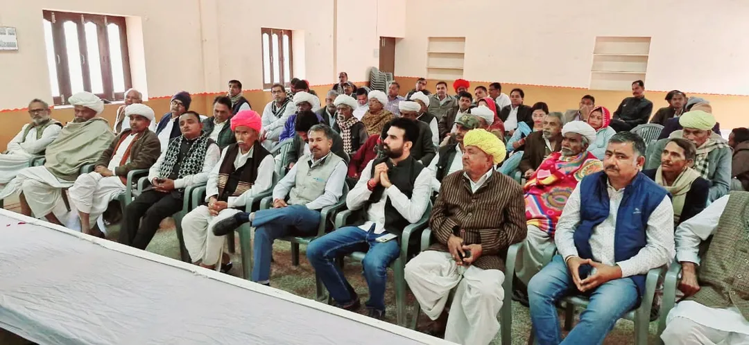 किसानो की चिंता करने आये कांग्रेसी, भाजपा सरकार को घेरा, यादव और नागा आये जालोर – फोटो 6