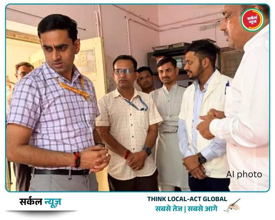 भाद्राजून सीएचसी पहुंचे नीति आयोग के केंद्रीय प्रभारी, व्यवस्थाएं देख बोले— 'मरीजों को मिले बेहतर इलाज, सफाई में न हो कोताही'