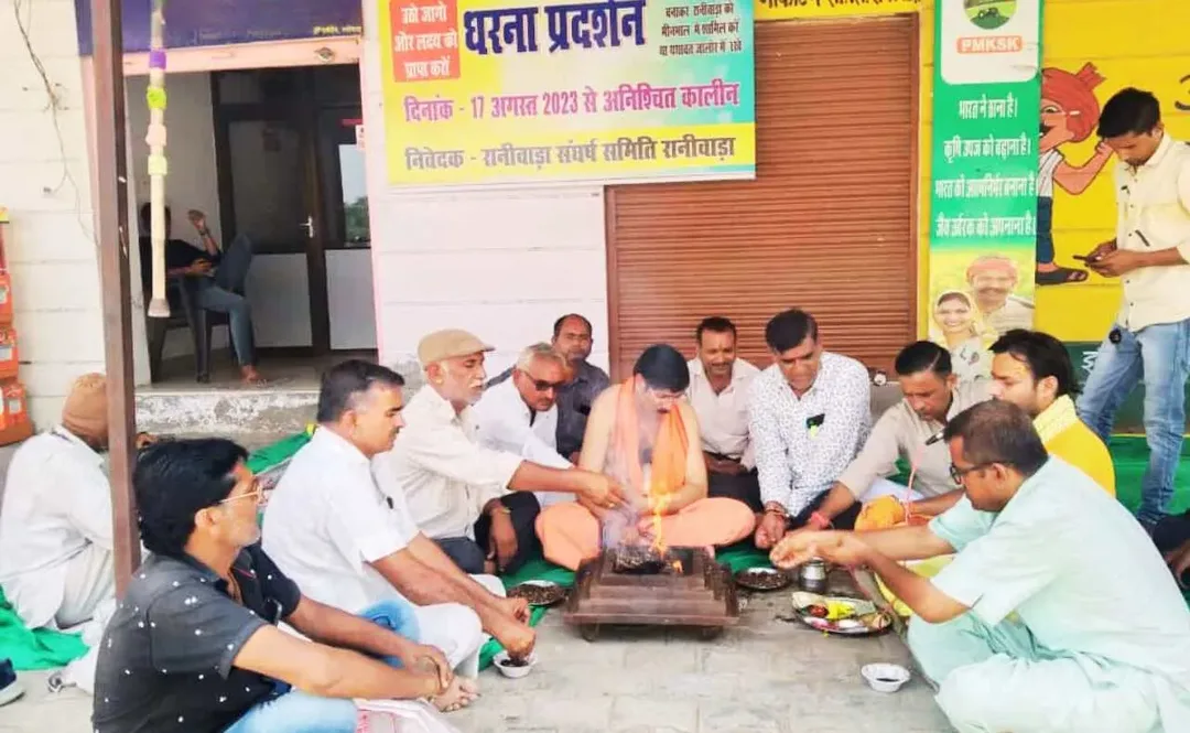 रानीवाड़ा को सांचोर जिले मे जोड़ने का विरोध, जयपुर पहुंचकर मुख्यमंत्री सहित उपसमिति के सभी मंत्रियों को सौपा ज्ञापन – फोटो 7