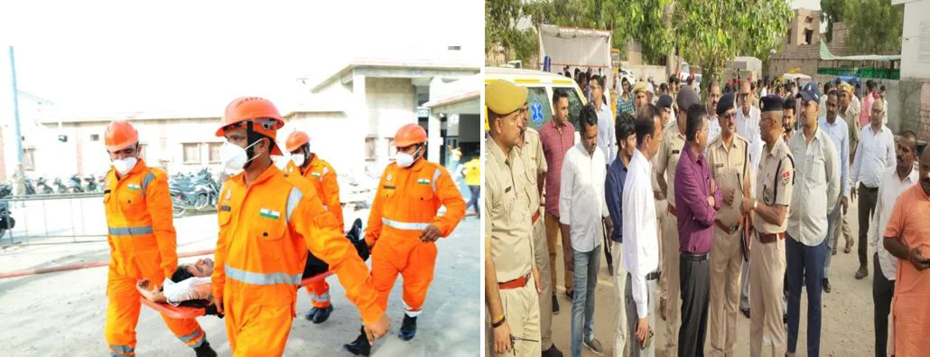 जालोर रेलवे स्टेशन पर आंतरिक सुरक्षा का सफल मॉकड्रील अभ्यास