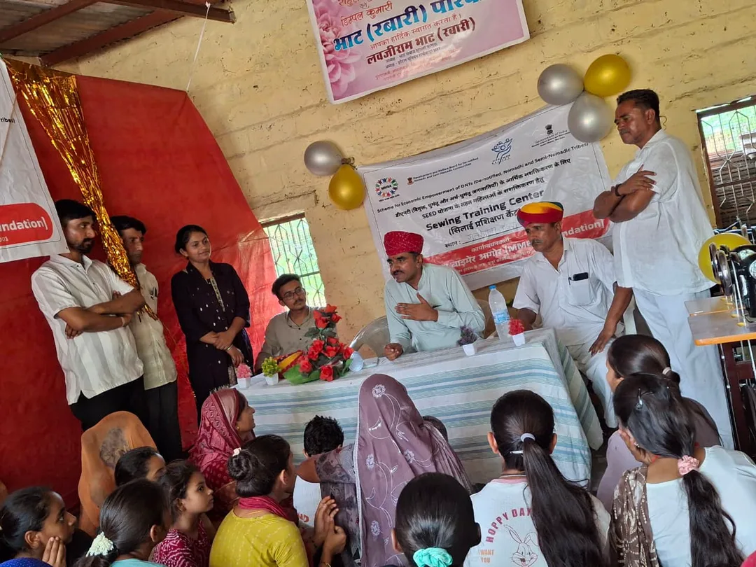 सिलाई सीखकर आत्मनिर्भर बनेंगी घुमंतू समुदाय की महिलाएं: रानीवाड़ा में केंद्र शुरू – फोटो 3