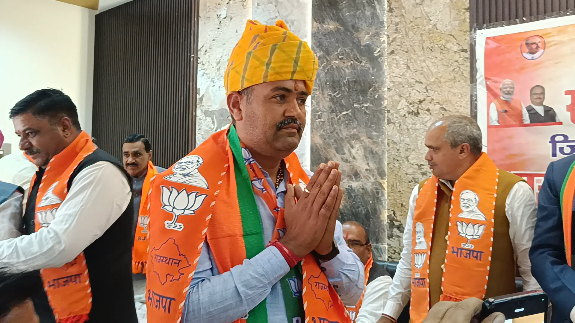 नव नियुक्त जिला अध्यक्ष जसराज राजपुरोहित।