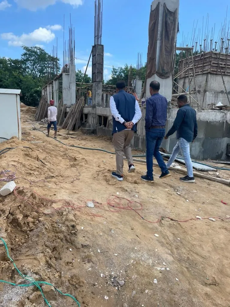 युवा बोर्ड सदस्य सुनील राजपुरोहित ने जयपुर में संभाला कार्यभार, निर्माणाधीन भवन का किया अवलोकन, अधिकारियों को किया निर्देशित