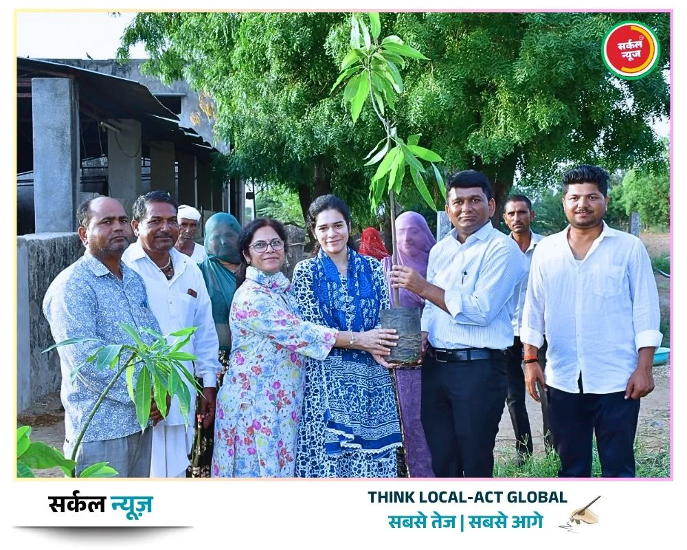 पर्यावरण यज्ञ की शुरुआत | न्यायिक मजिस्ट्रेट ने चेताया | रानीवाड़ा खुर्द गौशाला से बढ़ा हरियाली का कारवां – फोटो 2
