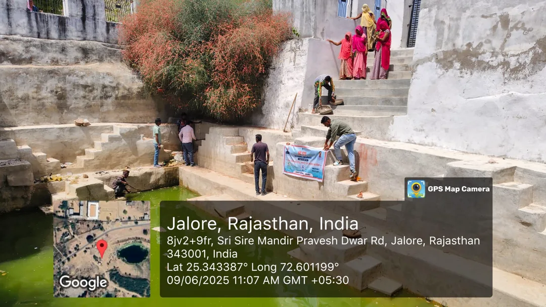 वंदे गंगा जल संरक्षण अभियान: जल संग्रहण और स्वच्छता गतिविधियों का आयोजन