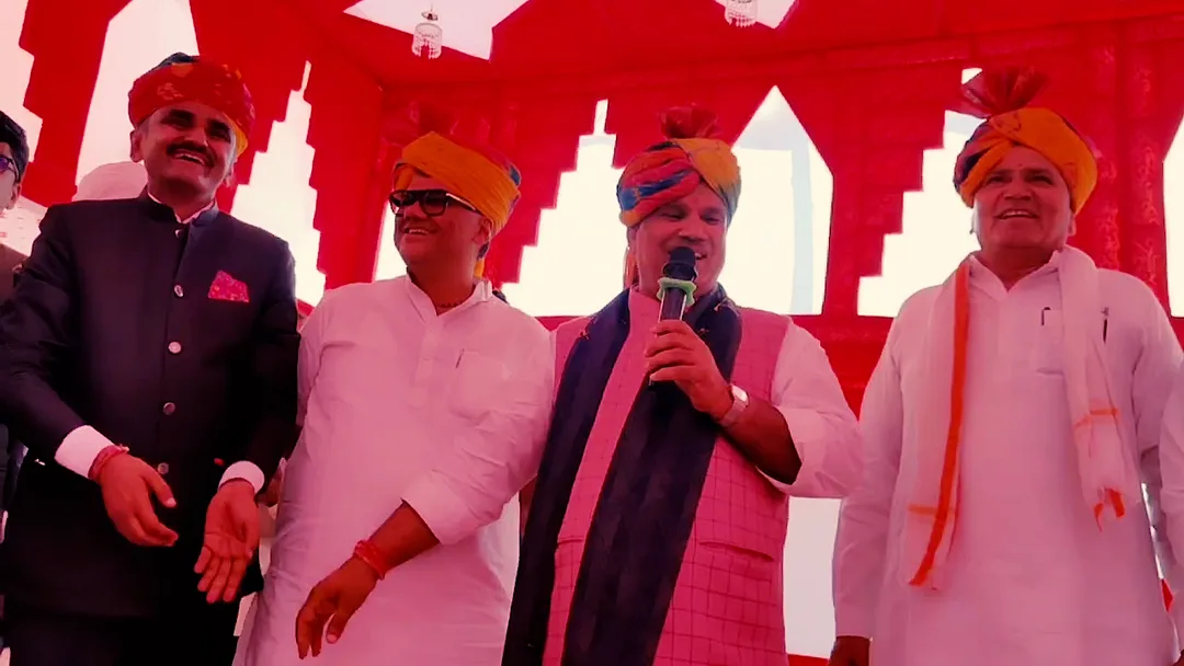 भाजपा नेता मंजीराम चौधरी के पुत्र के शादी समारोह में लगा हस्तियों का तांता – फोटो 2