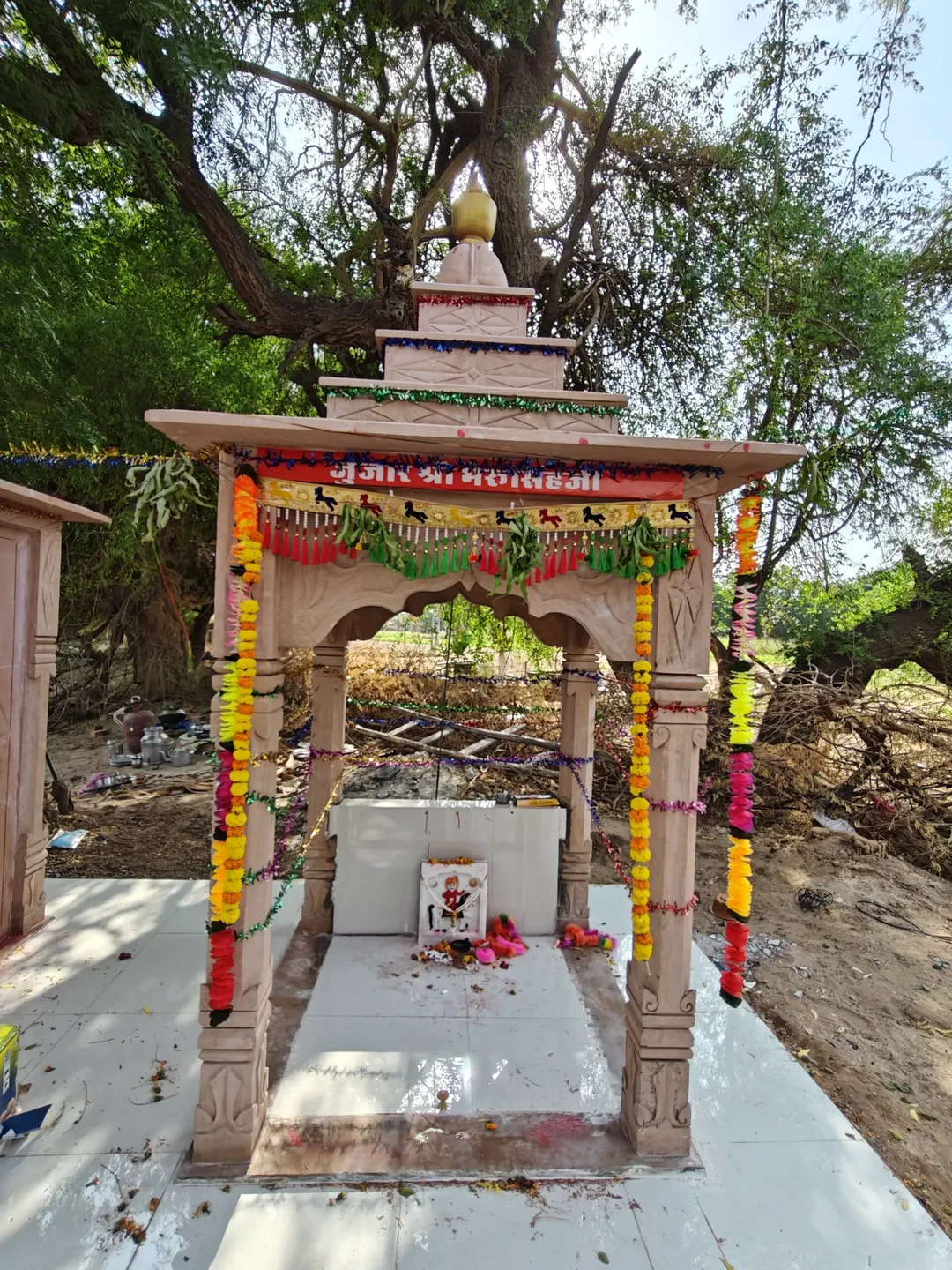 मंडारडी में गूंजी सती माता और राव सिरदार जुझारजी की जयकार: ३०० साल बाद भव्य प्राण प्रतिष्ठा महोत्सव संपन्न – फोटो 7
