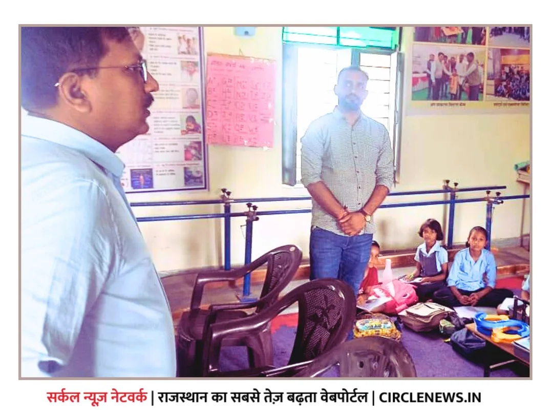 निरीक्षण के दौरान जिला कलक्टर ने पीएम श्री राउमावि जालोर में पोषाहार व दूध की गुणवत्ता को जाँचा