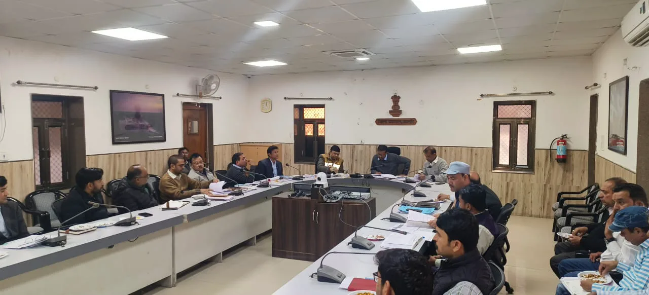 जिला जल एवं स्वच्छता मिशन की बैठक सम्पन्न