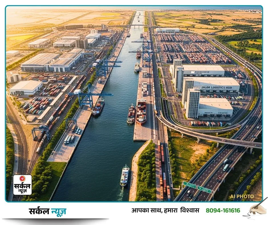 अरब सागर से सीधे जुड़ेगा सांचौर (जालोर)! मुख्यमंत्री भजनलाल की पहल, जालोर में बनेगा इनलैंड पोर्ट – फोटो 2