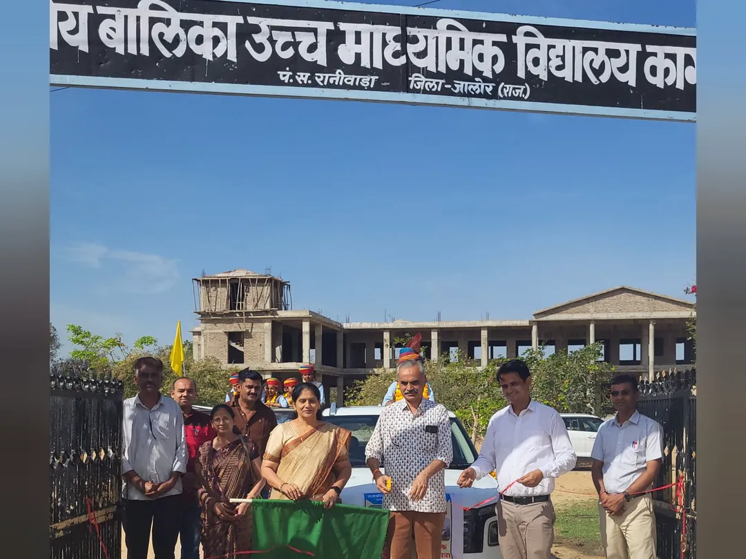 कागमाला में प्रवेशोत्सव के तहत गूंजे 'बेटी पढ़ाओ' के नारे, भव्य जागरूकता रैली का हुआ आयोजन