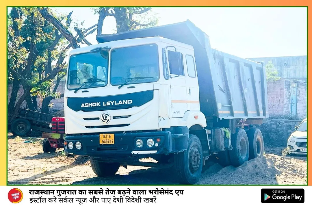 आहोर में ऑपरेशन अखरोट, जवाई नदी में अवैध बजरी खनन, डम्पर, लोडर मय ट्रैक्टर जब्त, 3 आरोपी गिरफ्तार – फोटो 2