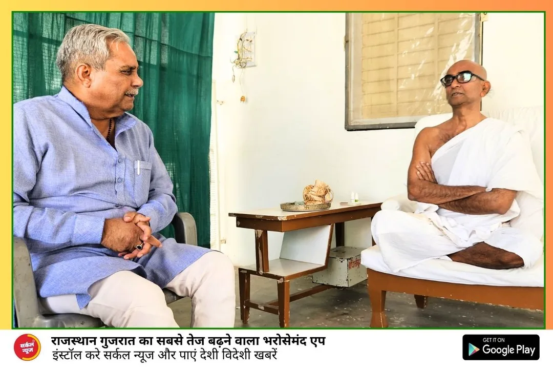 मंत्री जोगेश्वर गर्ग भाण्डवपुर दर्शनार्थ पधारे – फोटो 2