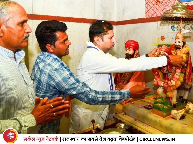 जालोर के दिन बदलेंगे, कांग्रेस के वैभव से हाथ मिलाकर तो देखो, जालोरवासियों से किया संवाद – फोटो 2