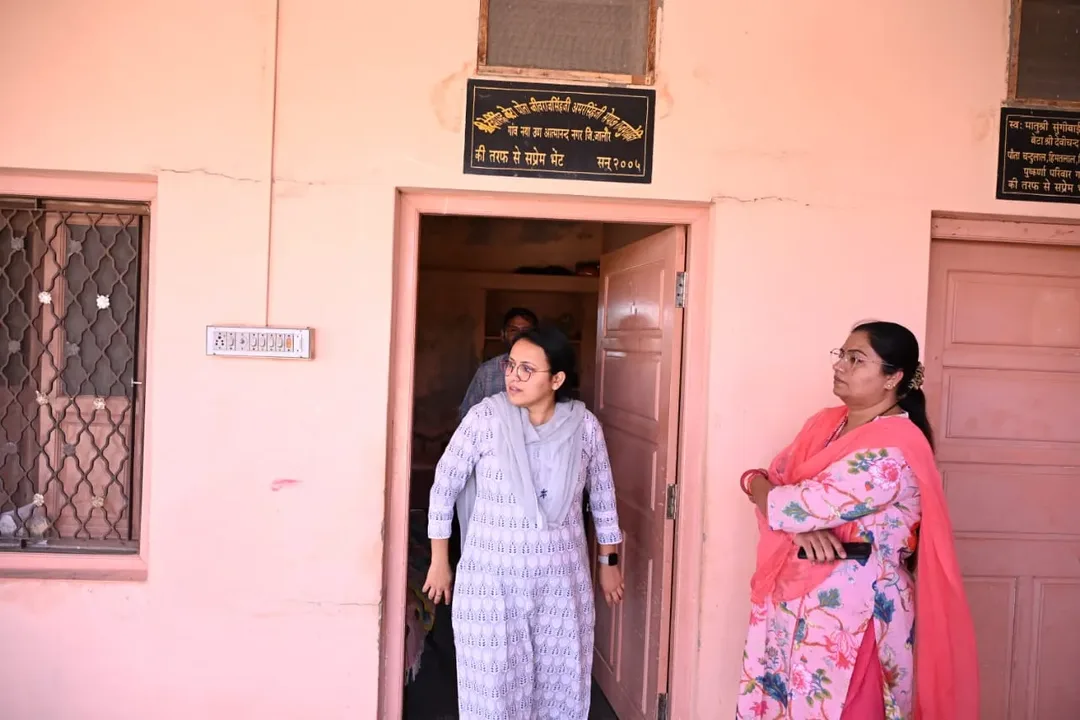 वात्सल्य धाम के बच्चों से मुखातिब हुई बीडीओ हेमलता बिश्नोई – फोटो 2