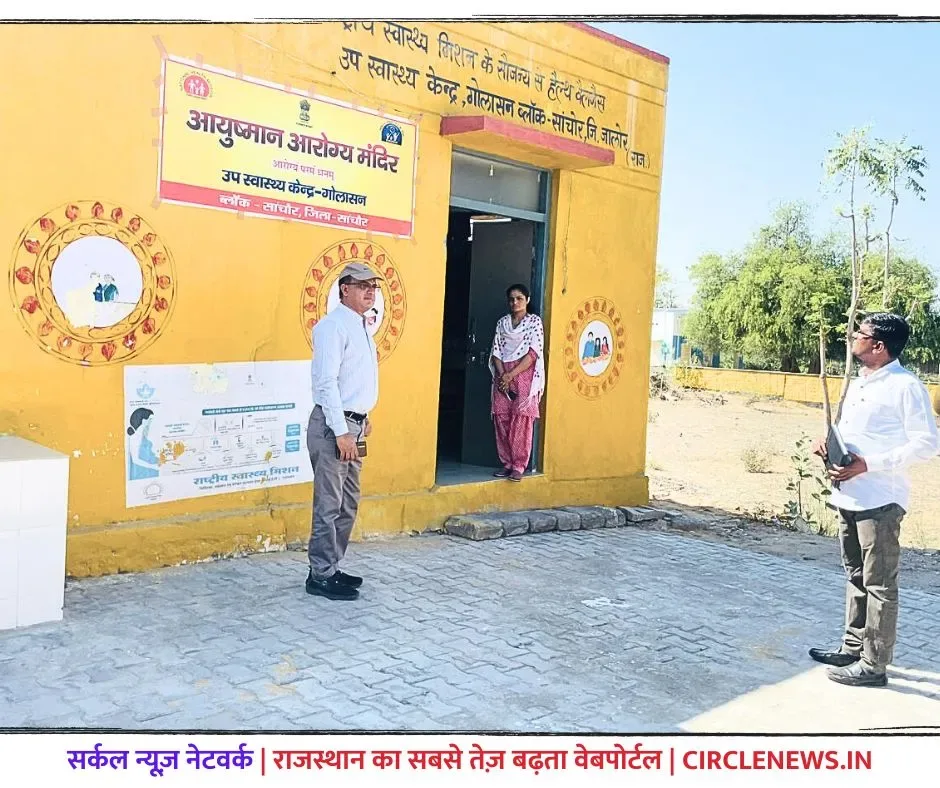 जिला कलेक्टर ने नर्मदा नहर परियोजना का किया औचक निरीक्षण – फोटो 2