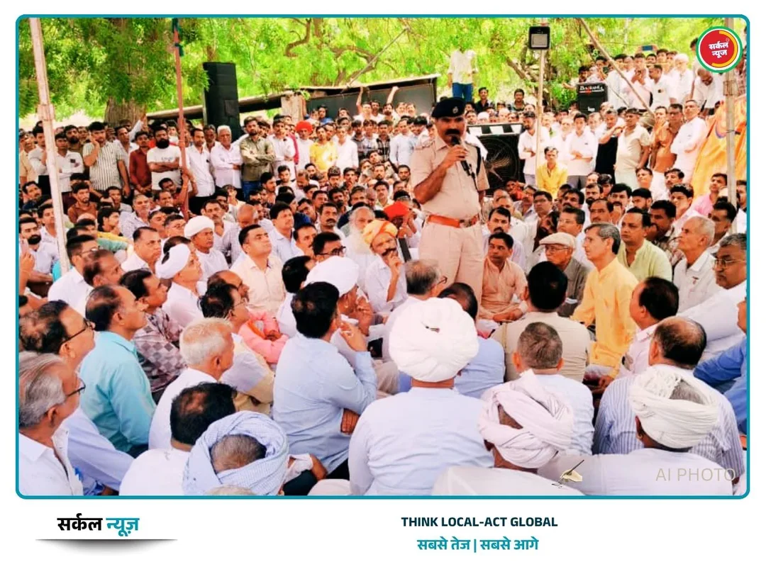 अपराध के खिलाफ फूटा भीनमाल का आक्रोश, ऐतिहासिक बंद; थमे व्यापारिक पहिये, गूंजा न्याय का नारा – फोटो 2