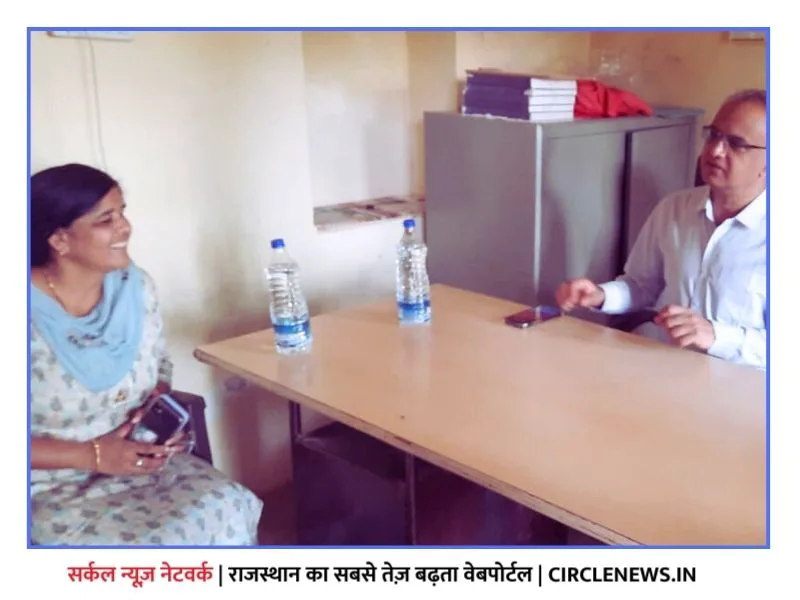 जिला कलेक्टर ने बागोड़ा स्थित राजकीय आवासीय विद्यालय एवं पटवार भवन का किया औचक निरीक्षण