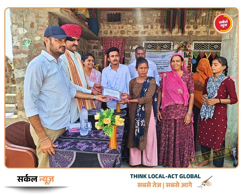 खुशियों की सिलाई, आत्मनिर्भरता की विदाई: मंजीराम चौधरी ने अनूठी पहल के साथ मनाया जन्मदिन – फोटो 2