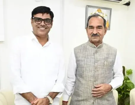 BJP नेता दानाराम चौधरी: जालोर जिला प्रमुख पद के दावेदार और सांचौर के पूर्व प्रत्याशी।